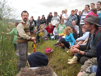 Photo of the Greenbelt group foraging