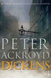 picture showing the book cover of peter ackroyds biography... it shows a foggy london street