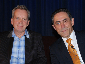 Photo of Frank Skinner and Jack Valero