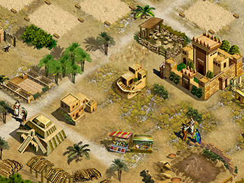 Screen shot of the Bible Online game
