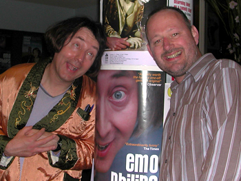 Photo of Emo Philips and me