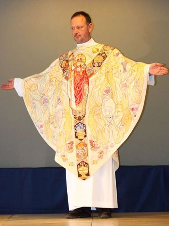 Me in a chasuble, whatever that is