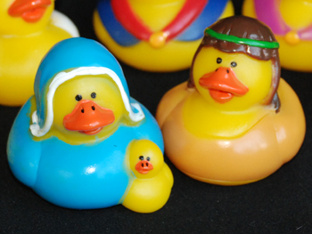 nativity rubber ducks